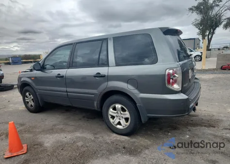 2007 Honda Pilot Lx из США, поврежденный, VIN 2HKYF18137H526706